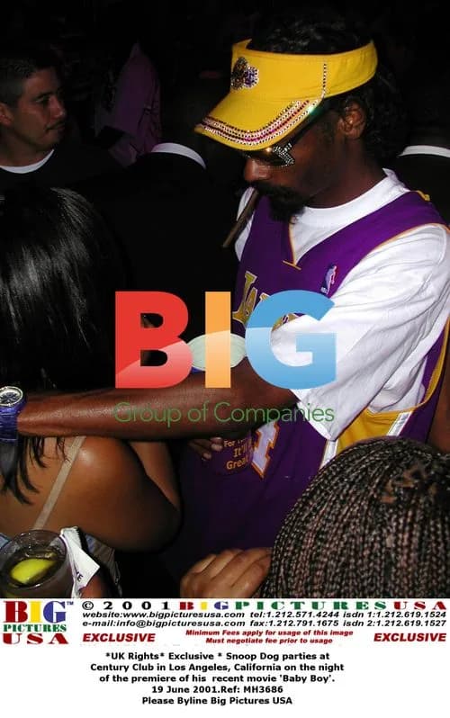 Snoop Dog parties at Century Club in LA