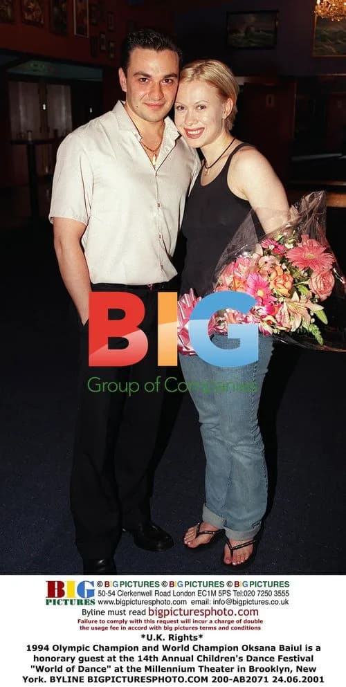 Oksana Baiul at Children's Dance Festival