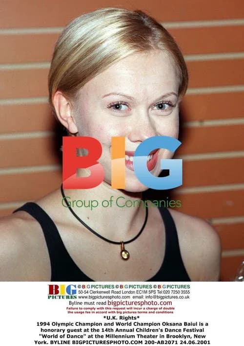 Oksana Baiul at Children's Dance Festival