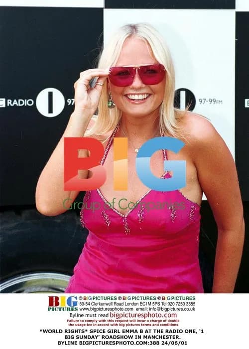 Spice Girl Emma B at Radio One Event
