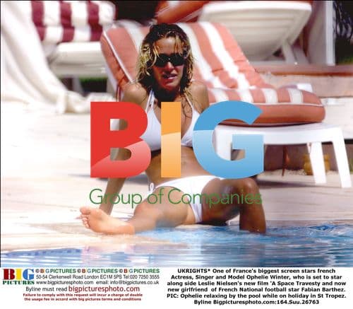 Ophelie Winter Relaxing in St Tropez