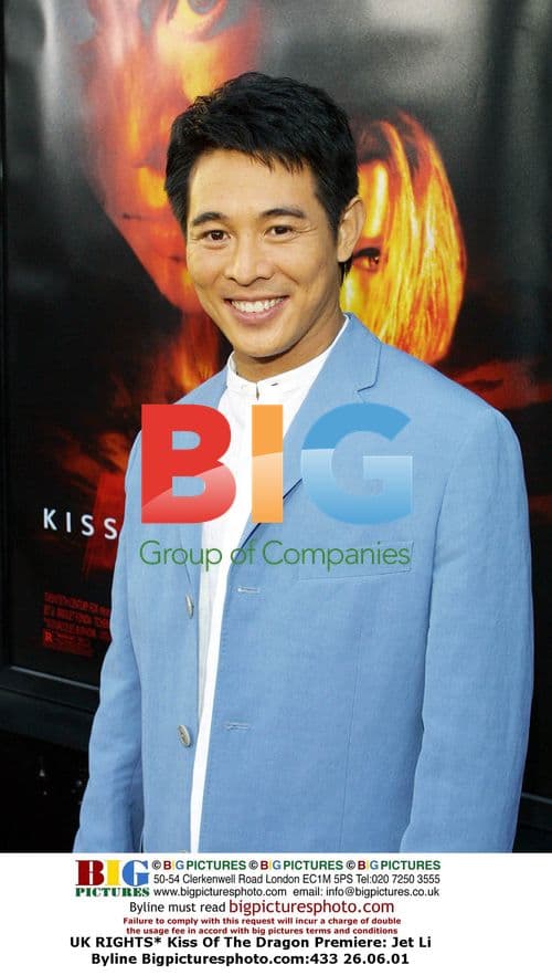 Jet Li at 'Kiss of the Dragon' Premiere
