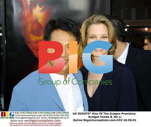 Kiss Of The Dragon Premiere: Bridget Fonda & Jet Li