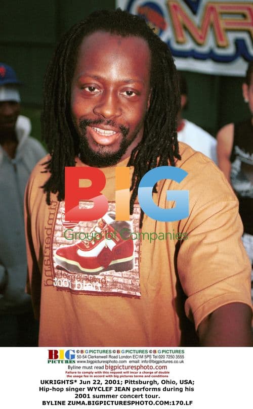 Wyclef Jean Performs on Summer Concert Tour