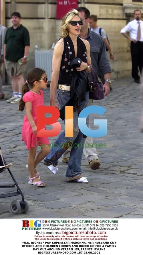Madonna Family Outing in Versailles