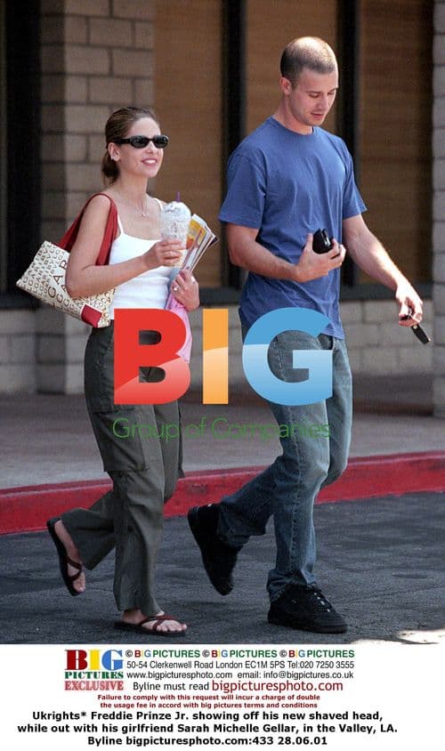 Freddie Prinze Jr. and Sarah Michelle Gellar