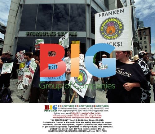 Starbucks Protest in San Diego