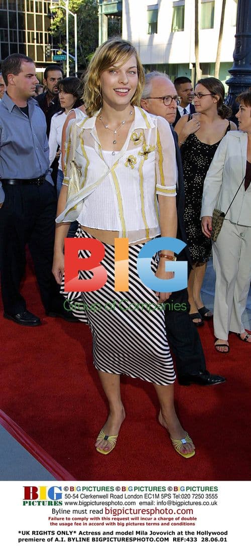 Mila Jovovich at A.I. Hollywood Premiere