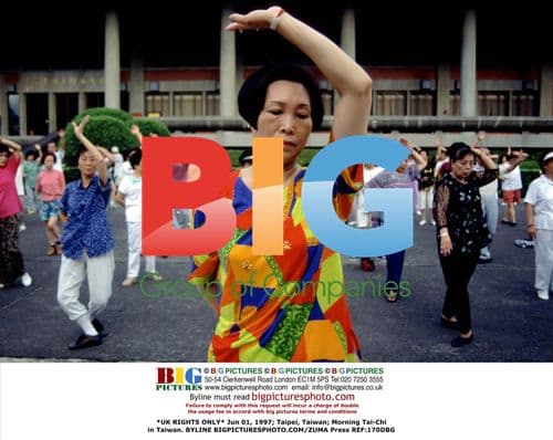 Morning Tai-Chi in Taiwan