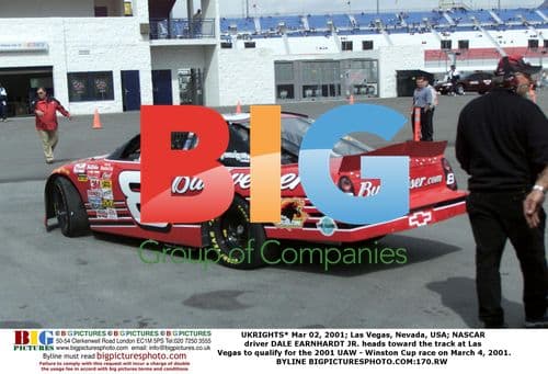 NASCAR's Dale Earnhardt Jr. at Las Vegas