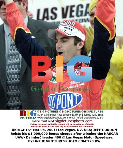 Jeff Gordon wins $1M NASCAR race in Las Vegas