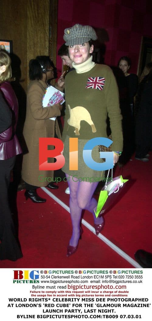 Miss Dee at Glamour Magazine Launch Party