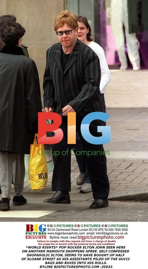 Elton John on Massive Shopping Spree