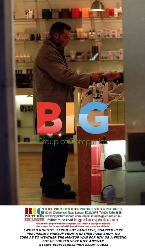 J from Boy Band Five Buying Makeup
