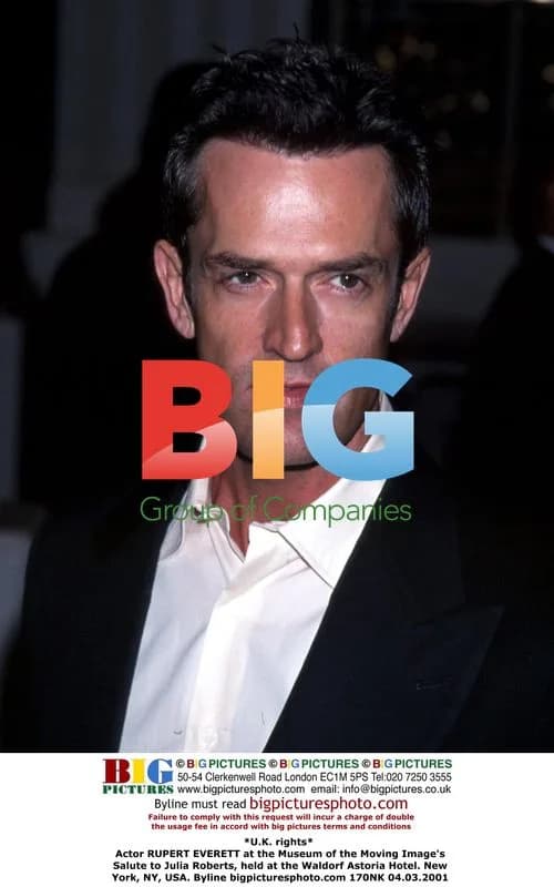 Rupert Everett at Julia Roberts Salute