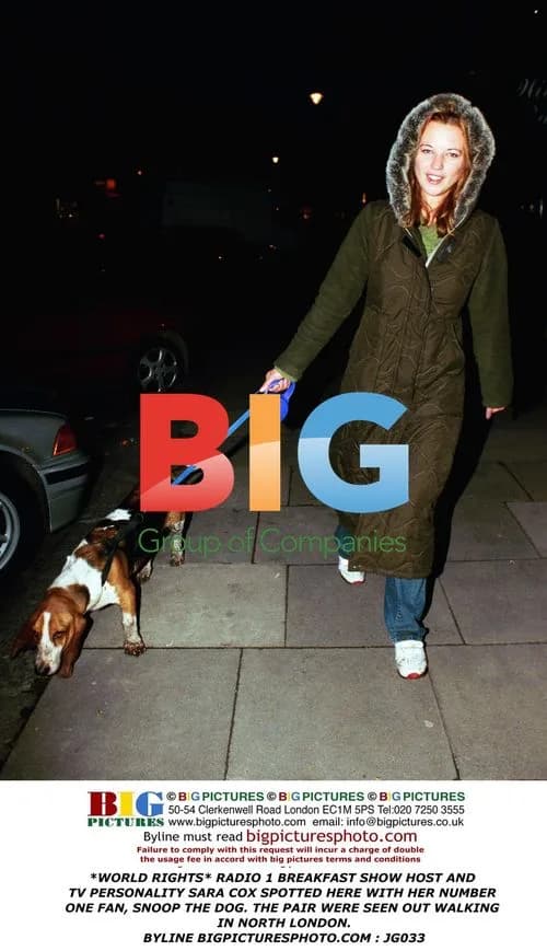 Sara Cox and Snoop the Dog