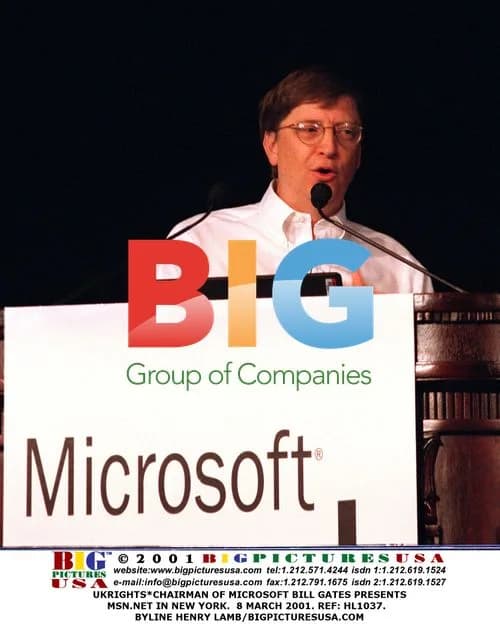 Bill Gates Presents MSN.Net in New York
