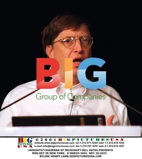 Bill Gates Presents MSN.net In New York