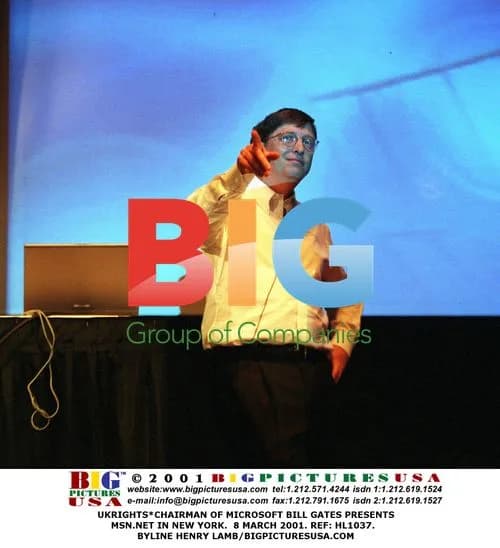 Bill Gates Presents MSN.NET in New York