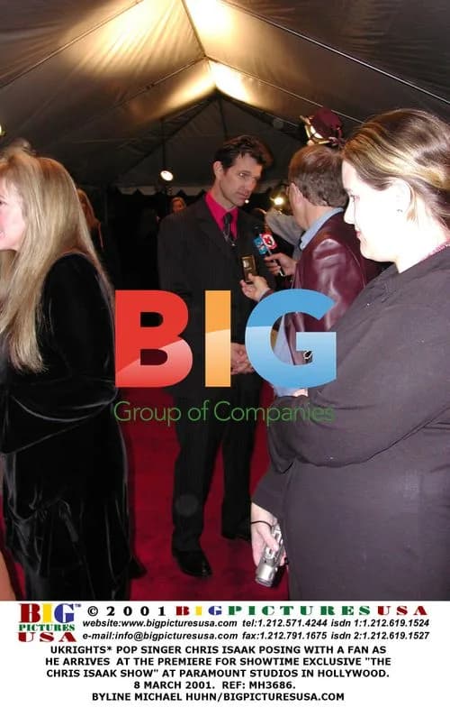Chris Isaak at 'Chris Isaak Show' Premiere