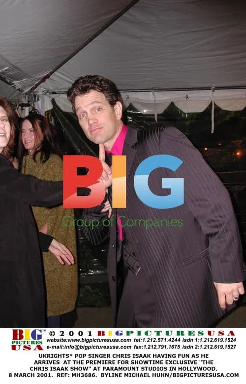 Chris Isaak at 'The Chris Isaak Show' Premiere