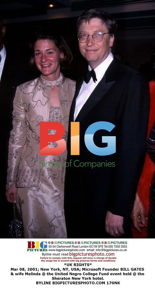 Bill Gates and Melinda at UNCF Event