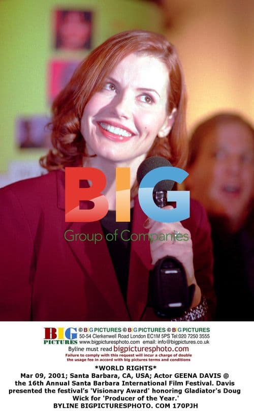 Geena Davis at Santa Barbara Film Festival