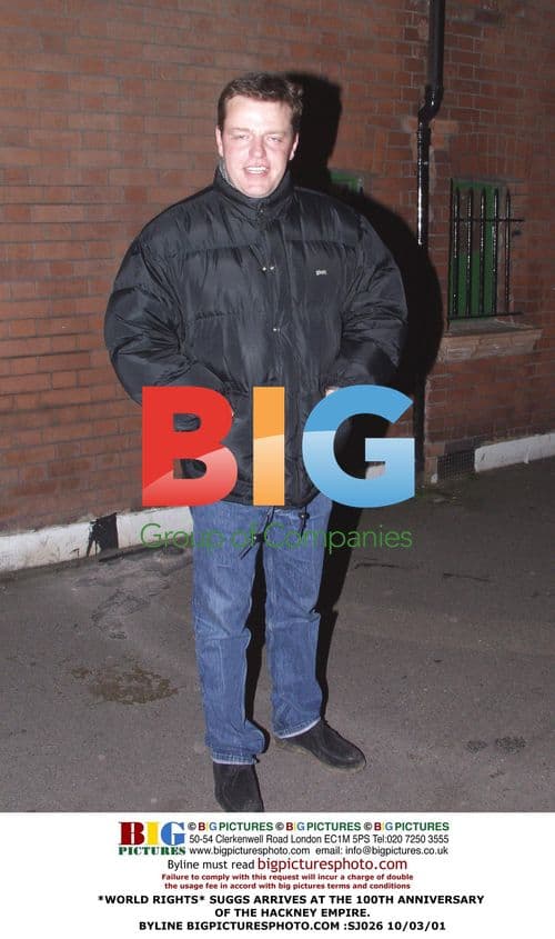 Suggs at Hackney Empire 100th Anniversary