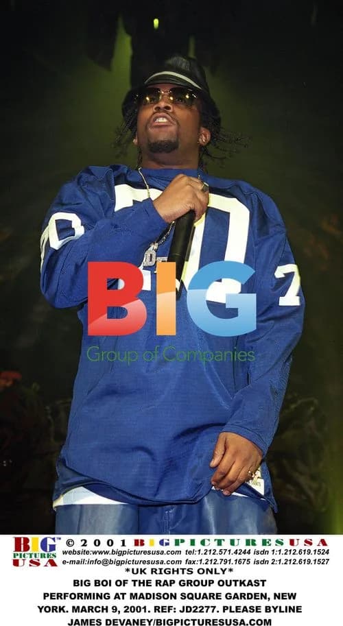 Big Boi of Outkast Performing