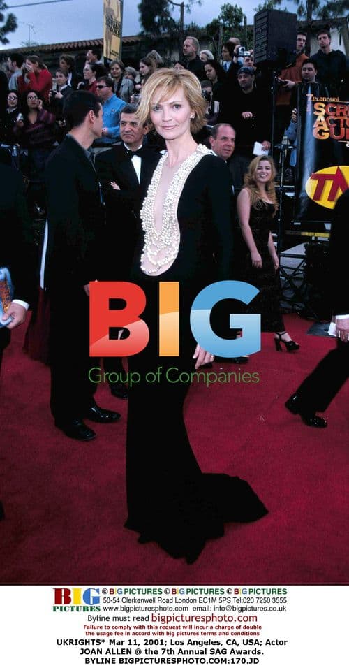 Joan Allen at 7th Annual SAG Awards