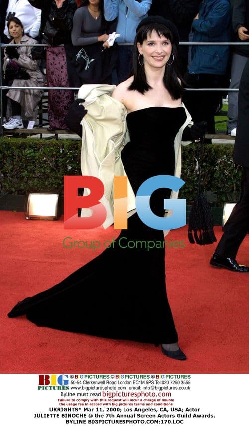 Juliette Binoche at 7th Annual SAG Awards