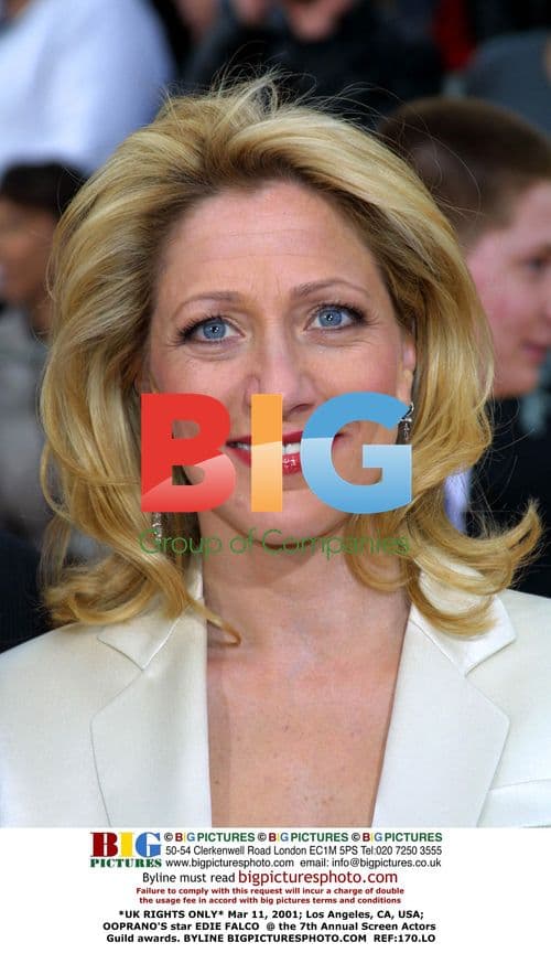 Edie Falco at 7th Annual SAG Awards