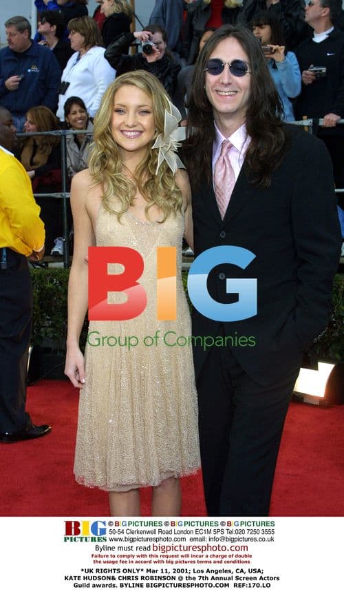 Kate Hudson & Chris Robinson at SAG Awards