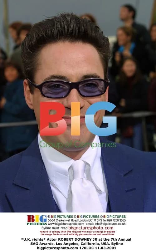 Robert Downey Jr. at the 7th Annual SAG Awards