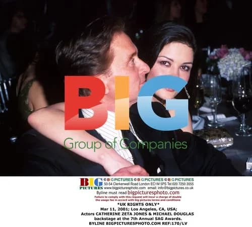 Catherine Zeta-Jones & Michael Douglas at SAG Awards