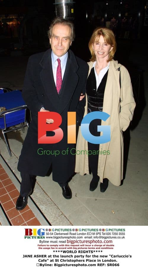 JANE ASHER at Carluccio's Cafe launch party