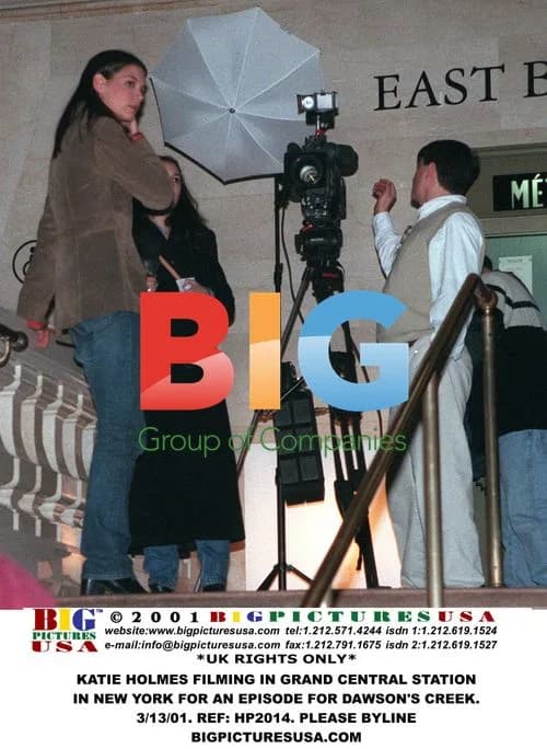Katie Holmes Filming Dawson's Creek