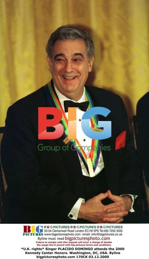 PLACIDO DOMINGO attends 2000 Kennedy Center Honors