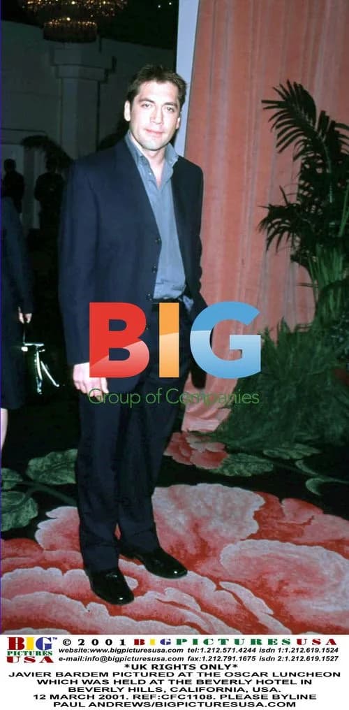 Javier Bardem at Oscar Luncheon