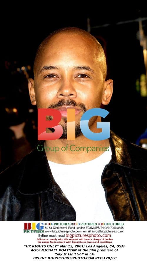 Michael Boatman at 'Say It Isn't So!' premiere