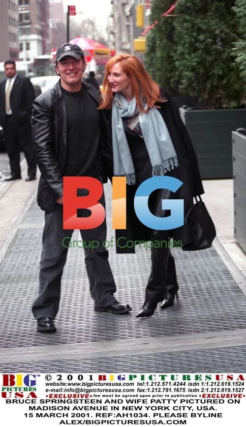 Bruce Springsteen and wife Patty in NYC