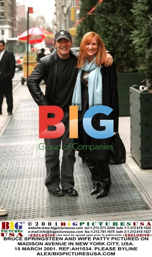 Bruce Springsteen and wife Patty in NYC