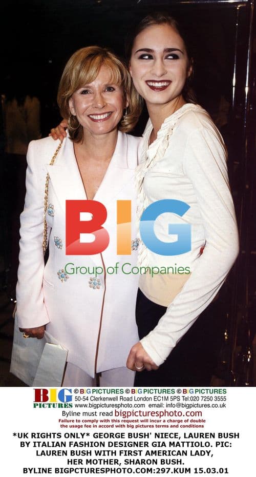 Lauren Bush photoshoot with Sharon Bush