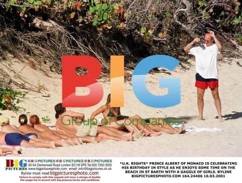 Prince Albert Celebrates Birthday in St Barth