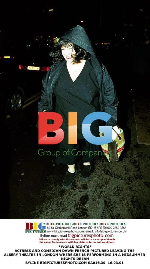 Dawn French Leaving Albery Theatre