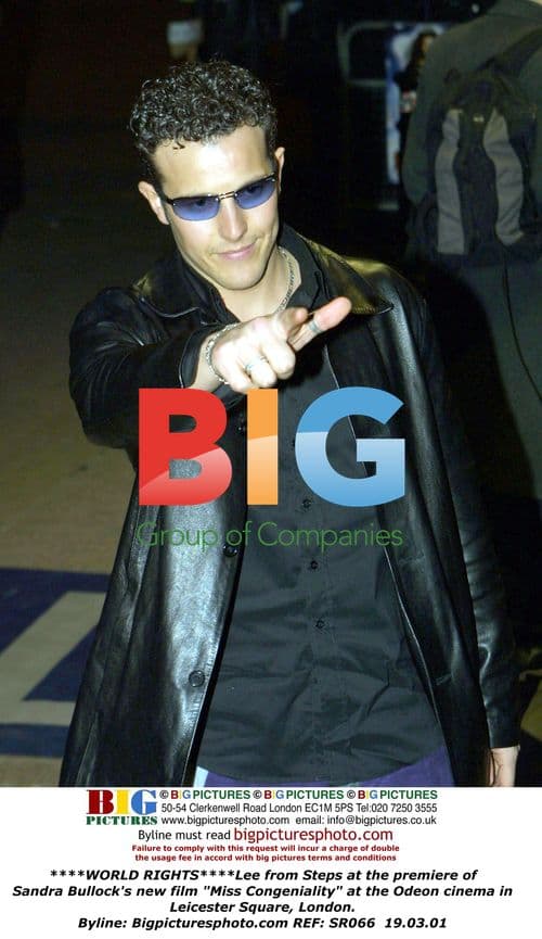 Lee from Steps at Miss Congeniality premiere