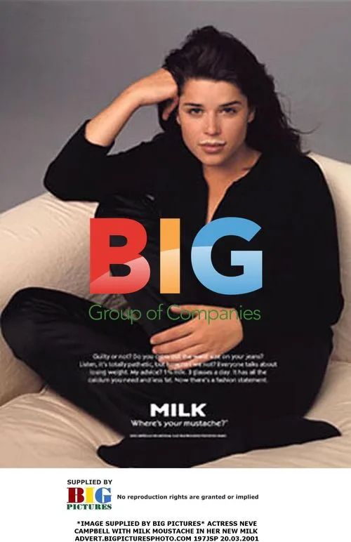 Neve Campbell in Milk Advert
