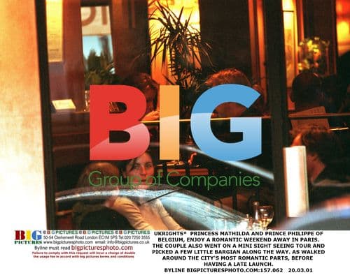 Princess Mathilda and Prince Philippe's Paris Weekend