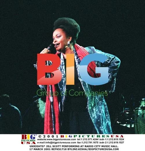 Jill Scott Performing at Radio City Music Hall