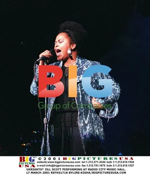 Jill Scott Performs at Radio City Music Hall